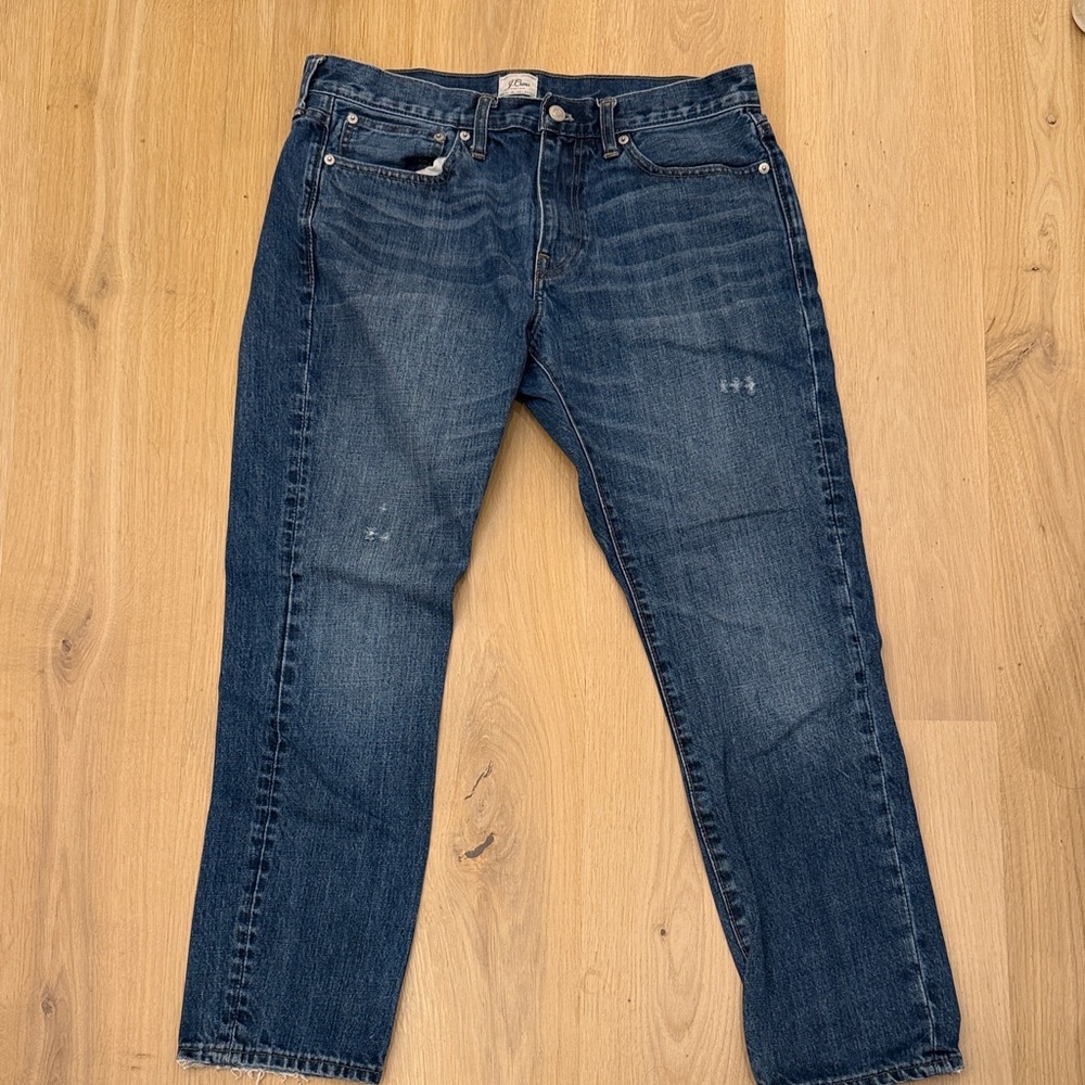 J. Crew Dark Blue Straight 484 Men's Jeans